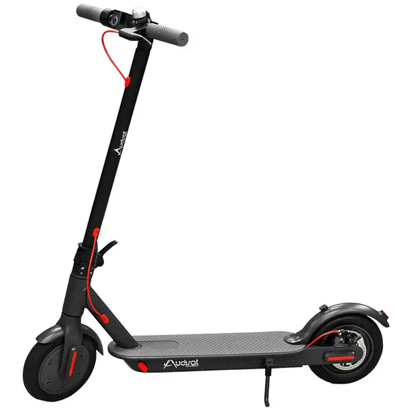 Monopatín Eléctrico Audisat MR-3 350 watts Ruedas de 8.5" hasta 25 km/h Capacidad 120 Kg - Gris/Negro (1 Mes de Garantía)